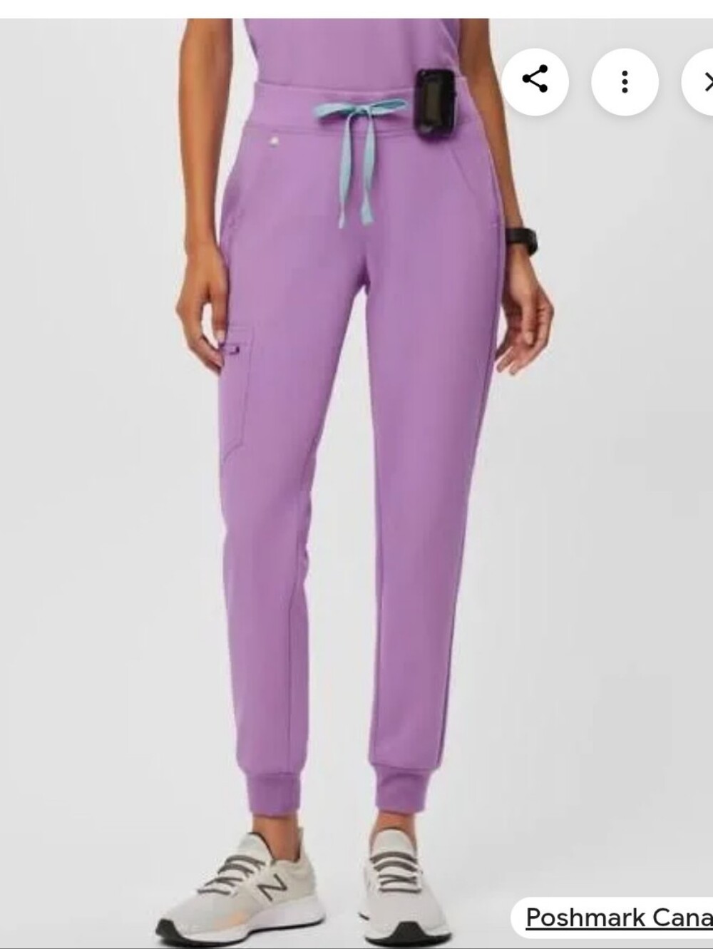 Figs Zamora Scrub Pants - Lilac Dawn
